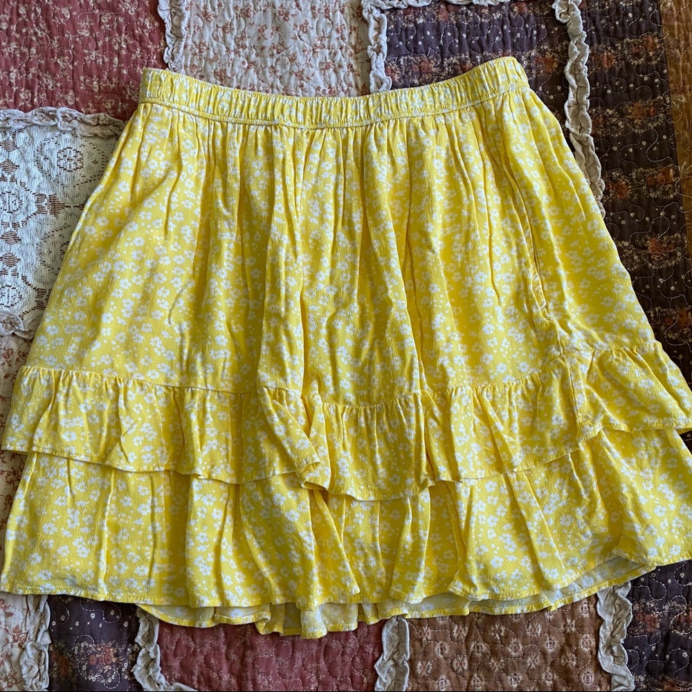 Abercrombie & Fitch floral skirt